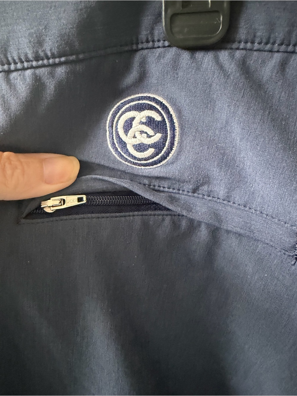 EUC Peter Millar Men's Classic Flat‎ Front Golf Shorts in Slate Blue, Size 40 - Picture 5 of 8
